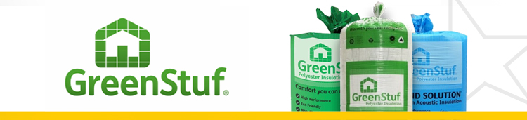 Autex Greenstuf Polyester Insulation for Walls, Ceilings and Underfloors