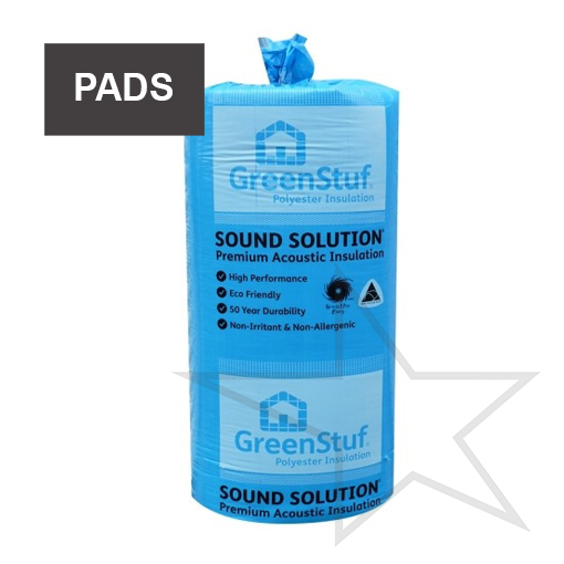 Product photo of Autex Greenstuf Polyester Sound Solution Acoustic Pads