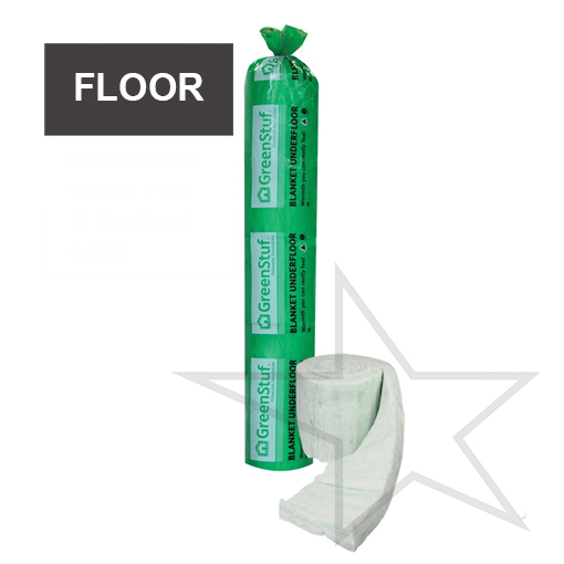 Product photo of Autex Greenstuf Polyester Underfloor Insulation Rolls
