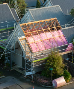 Pink Batts Roof Insulation installed in a New Zealand home