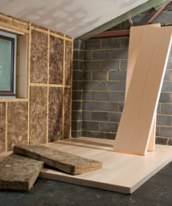 Knauf ClimaFoam Extruded Polystyrene XPS Insulation and Earthwool Insulation
